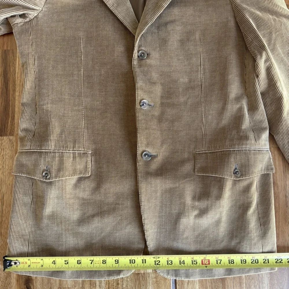 Ermenegildo Zegna‎ CASHCO Corduroy Blazer Made In Italy Money SEE MEASUREMENTS